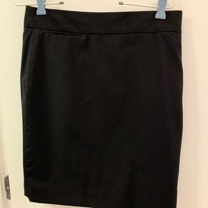 J.Crew pencil skirt black color